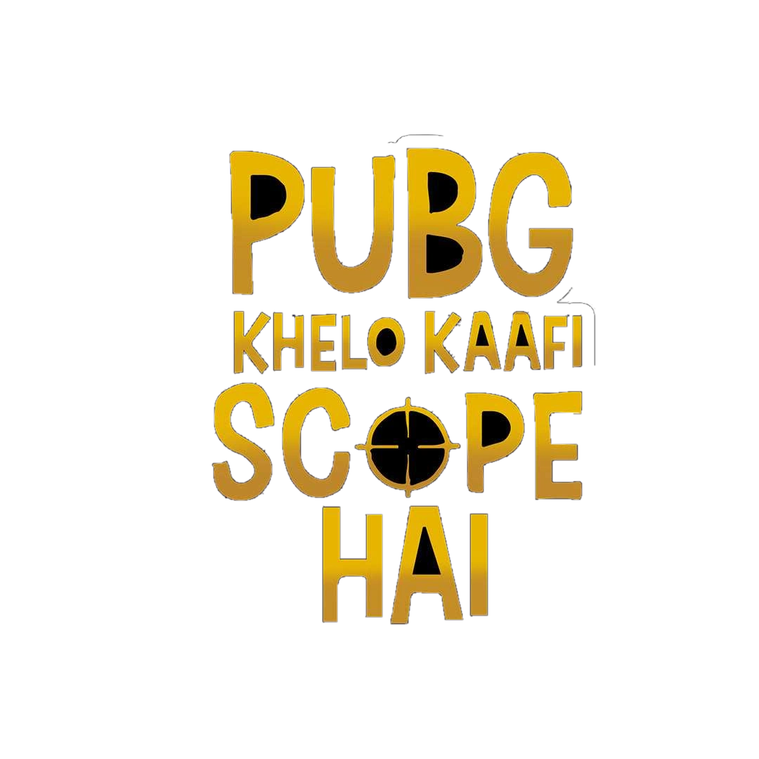 Pubg Khelo Kaafi Scope Hai Sticker